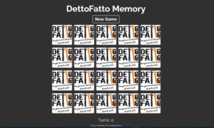 DettoFatto Memory